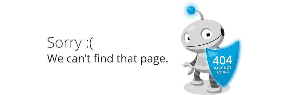 404: page cannot be found